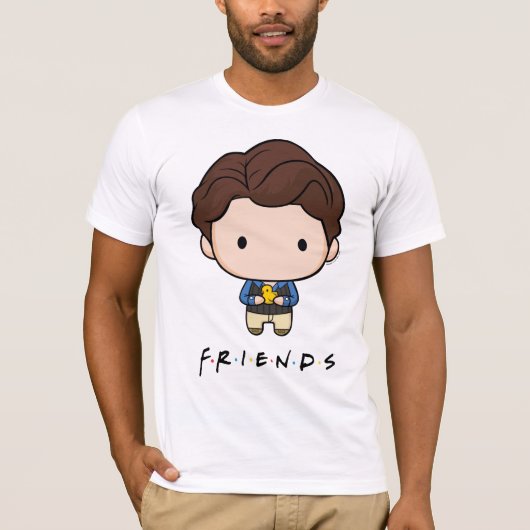 FRIENDS™ | チャンドラーちびキャラ Tシャツ (正面)