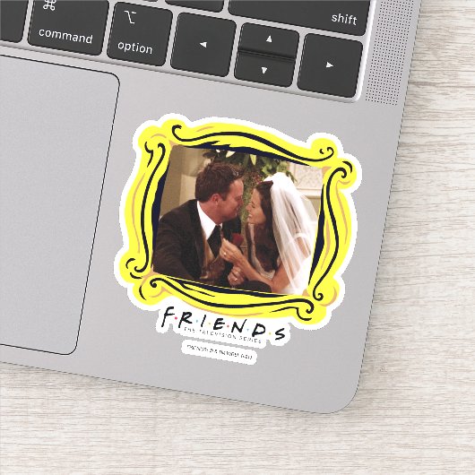 FRIENDS™ | チャンドラー&モニカ 結婚 シール (詳細)