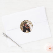 FRIENDS™ | チャンドラー&モニカ 結婚 ラウンドシール (封筒)