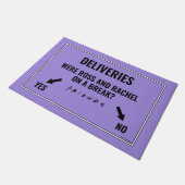 FRIENDS™テレビシリーズ |配送 ドアマット (アングル)