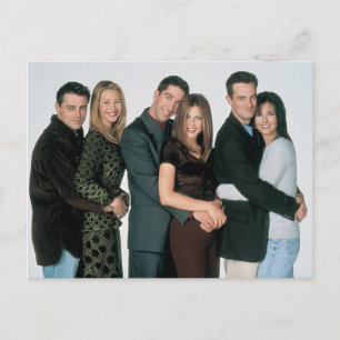 FRIENDS™   ハグするカップル インビテーションポストカード