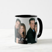 FRIENDS™ | ハグするカップル マグカップ (正面右)