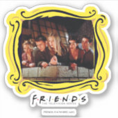 FRIENDS™ | バルコニーにいるギャング シール (正面)