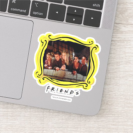 FRIENDS™ | バルコニーにいるギャング シール (詳細)