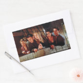FRIENDS™ | バルコニーにいるギャング 長方形シール (封筒)