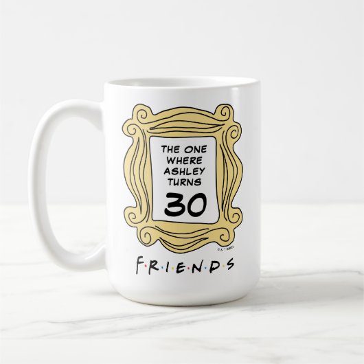 FRIENDS™ | バースデーの回 コーヒーマグカップ (左)