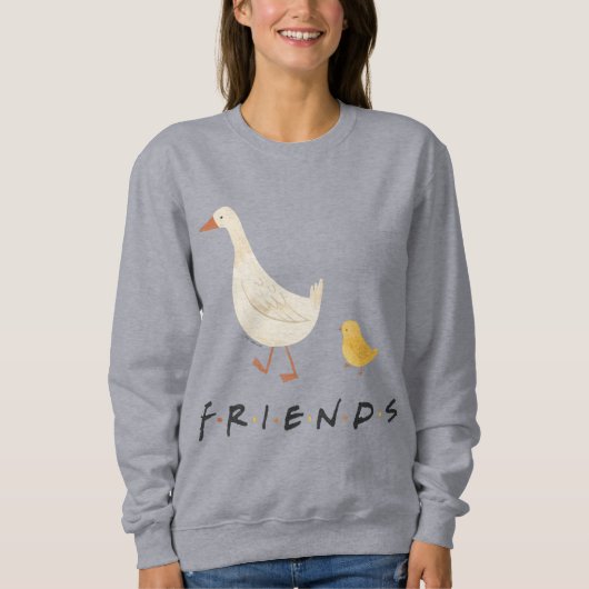 FRIENDS™ | ヒヨコとアヒル スウェットシャツ (正面)