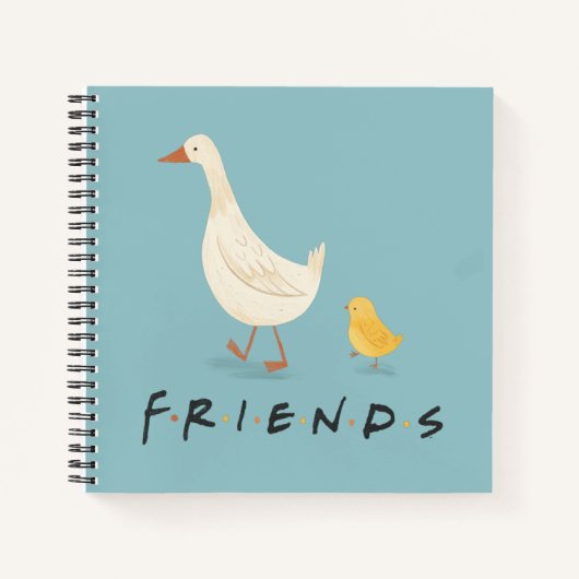 FRIENDS™ | ヒヨコとアヒル ノートブック (正面)