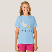 FRIENDS™ | ヒヨコとアヒル Tシャツ (正面フル)