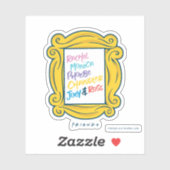 FRIENDS™ピープルの名前 シール (シート)