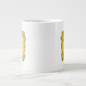 FRIENDS™ピープルの名前 ジャンボコーヒーマグカップ (正面)