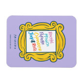 FRIENDS™ピープルの名前 マグネット (横)