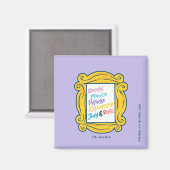 FRIENDS™ピープルの名前 マグネット (正面/裏面)