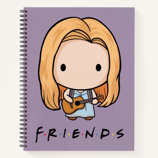 FRIENDS™ | フィービーちびキャラ ノートブック (正面)