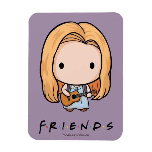 FRIENDS™ | フィービーちびキャラ マグネット (縦)