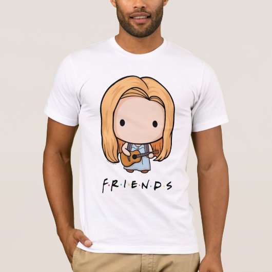 FRIENDS™ | フィービーちびキャラ Tシャツ (正面)