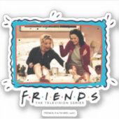 FRIENDS™ | フィービー&モニカのワックスがけ シール (正面)