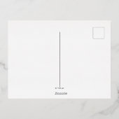 FRIENDS™フォトホリデークリスマスカード 箔シーズンポストカード (裏面)