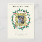 FRIENDS™フォトホリデークリスマス シーズンポストカード (正面)