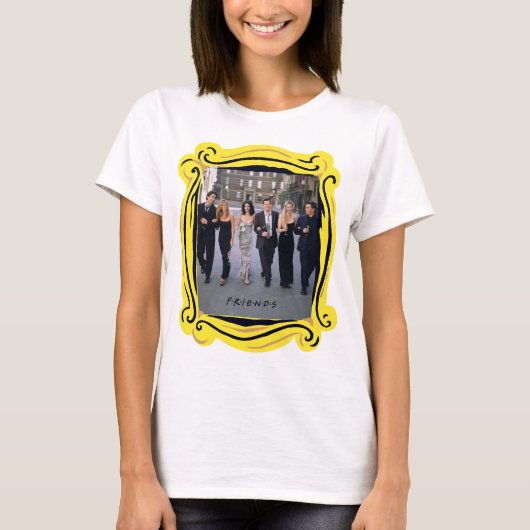 FRIENDS™ | フォーマルな装いのカップル Tシャツ (正面)