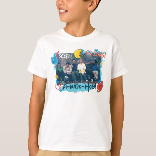 FRIENDS™ | フットボールゲーム Tシャツ (正面)