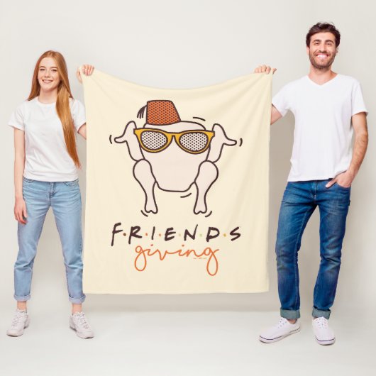 FRIENDS™ | フレンズギビング フリースブランケット (インサイチュ)