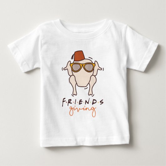 FRIENDS™ フレンズギビングTシャツ ベビーTシャツ (正面)