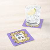 FRIENDS™ | ブライズシャワーに出席するのはこの回 スクエアペーパーコースター (インサイチュ)