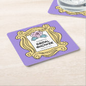FRIENDS™ | ブライズシャワーに出席するのはこの回 スクエアペーパーコースター (アングル)