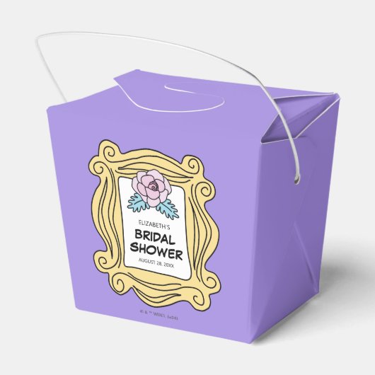 FRIENDS™ | ブライズシャワーのある一日 フェイバーボックス (裏面サイド)
