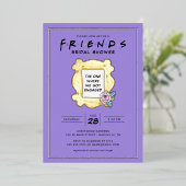 FRIENDS™ | ブライダルシャワー回 箔招待状 (立ち正面)