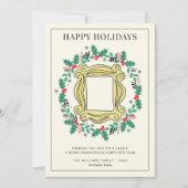 FRIENDS™ホリデークリスマスカード 招待状 (正面)