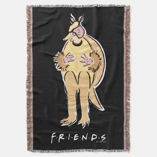 FRIENDS™ | ホリデー・アルマジロ スローブランケット (正面縦)