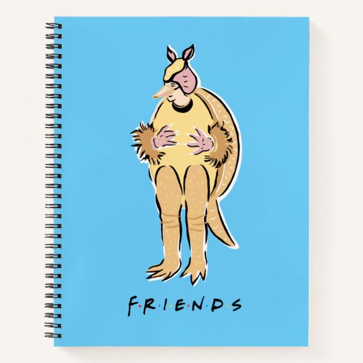 FRIENDS™ | ホリデー・アルマジロ ノートブック (正面)