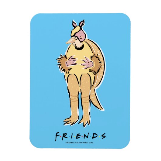 FRIENDS™ | ホリデー・アルマジロ マグネット (縦)