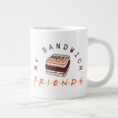 FRIENDS™ | マイサンドイッチ ジャンボコーヒーマグカップ (右)