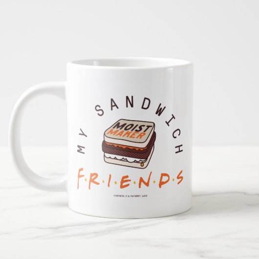 FRIENDS™ | マイサンドイッチ ジャンボコーヒーマグカップ (左)
