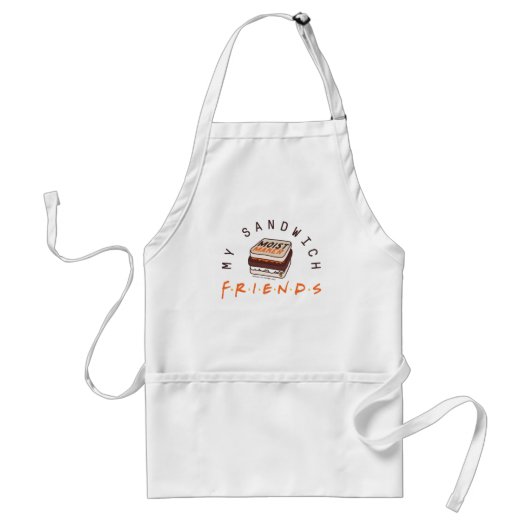 FRIENDS™ | マイサンドイッチ スタンダードエプロン (正面)