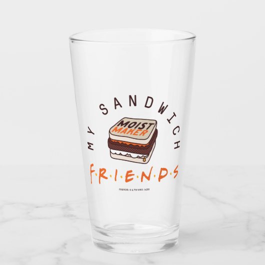 FRIENDS™ | マイサンドイッチ タンブラーグラス (正面)