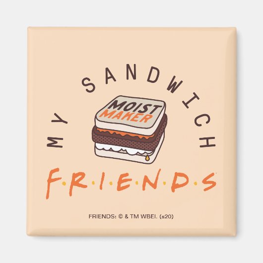 FRIENDS™ | マイサンドイッチ マグネット (正面)