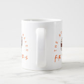 FRIENDS™ | モイストメイカーサンド ジャンボコーヒーマグカップ (裏面)