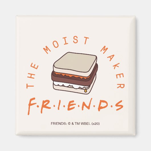 FRIENDS™ | モイストメイカーサンド マグネット (正面)