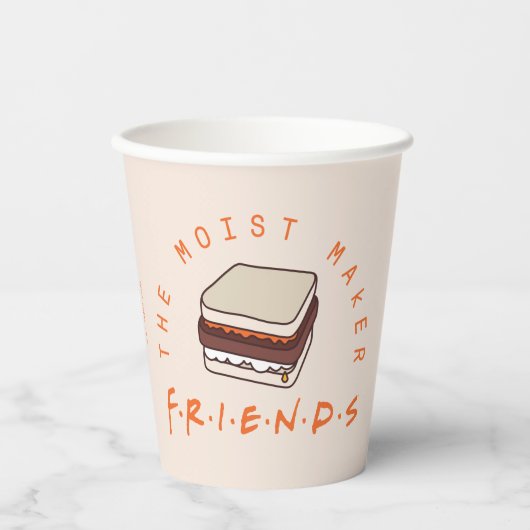 FRIENDS™ | モイストメイカーサンド 紙コップ (正面)