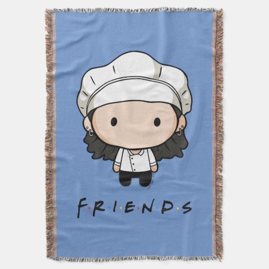 FRIENDS™ | モニカちびキャラ スローブランケット (正面縦)