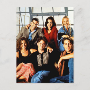 FRIENDS™ モニカのアパートに集まったキャスト インビテーションポストカード