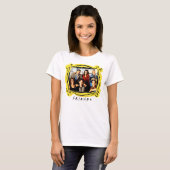 FRIENDS™ | モニカのアパートに集まったキャスト Tシャツ (正面フル)