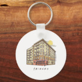 FRIENDS™ | モニカのアパートの建物 キーホルダー (裏面)