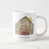 FRIENDS™ | モニカのアパートの建物 ジャンボコーヒーマグカップ (右)