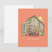 FRIENDS™ | モニカのアパートの建物 ノートカード (正面/裏面)