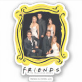 FRIENDS™ | モノクロフォーマルウェアのグループ シール (正面)
